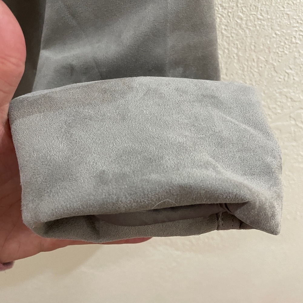 Beautiful Gray “Micro-Suede” Jacket Philosophy 2x - image 4